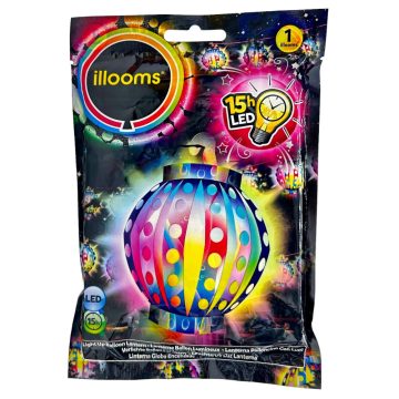 Illooms LED-es Lampion Lufi, 1 darabos csomag, 01038