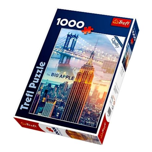 Trefl 1000 darabos puzzle - New York hajnalban - 01075