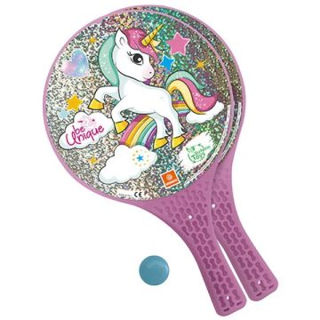 Strandtenisz ütő szett, unikornisos, 01083
