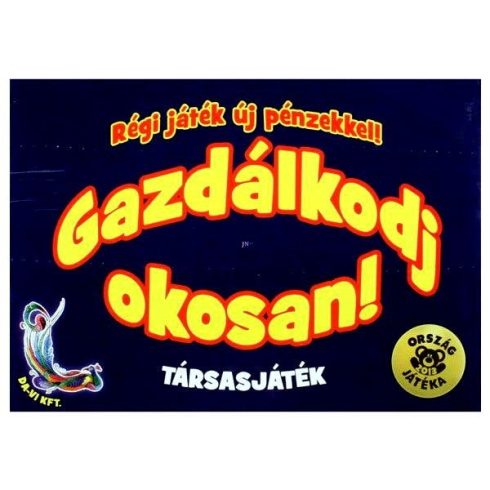 Gazdálkodj okosan társasjáték - Régi játék új pénz  - 01117