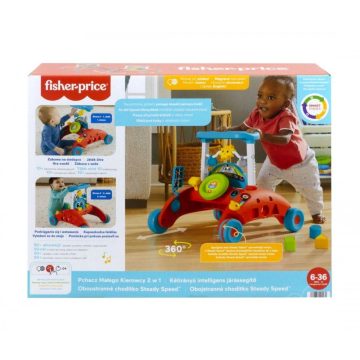   Fisher Price - Kétirányú intelligens járássegítő - 01239