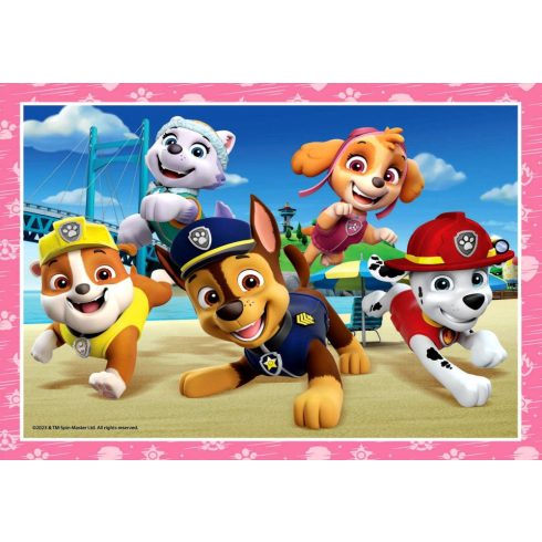 Clementoni 4 az 1-ben puzzle csomag - Mancs őrjárat - 01252