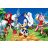Clementoni 104 darabos puzzle csomag - Sonic - 01254