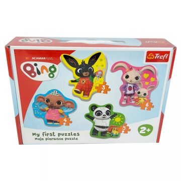 Trefl baby puzzle - Bing és barátai táskában - 01289