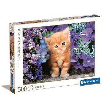 Clementoni 500 darabos Vörös cica puzzle csomag - 01304