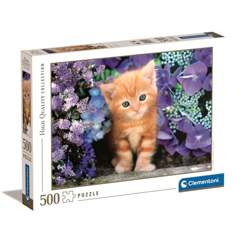 Clementoni 500 darabos Vörös cica puzzle csomag - 01304