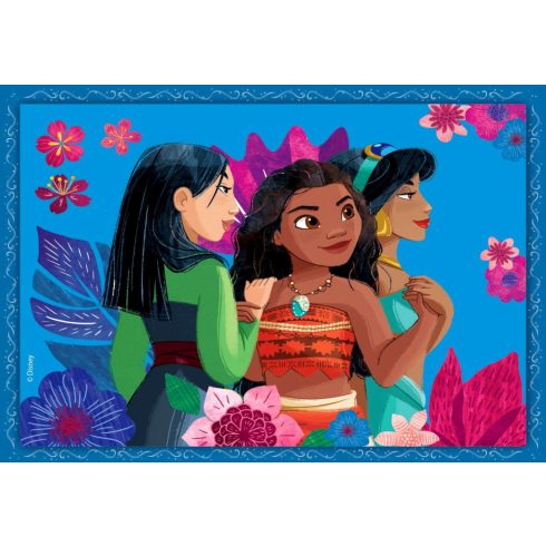 Clementoni 4 az 1-ben Disney hercegnők puzzle csomag - 01305