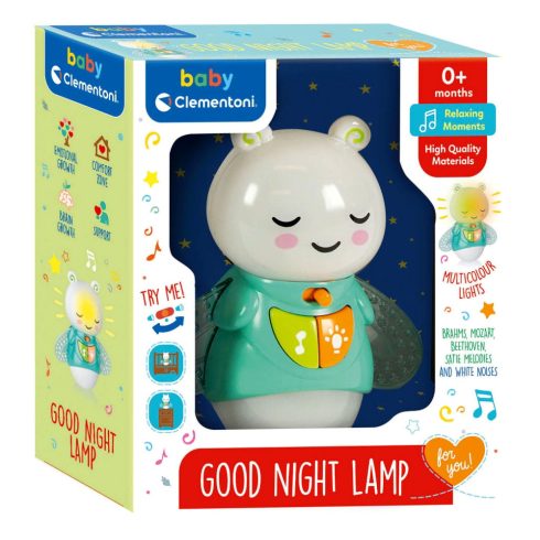 Clementoni Baby - Édes kis bogár éjszakai lámpa - 01314