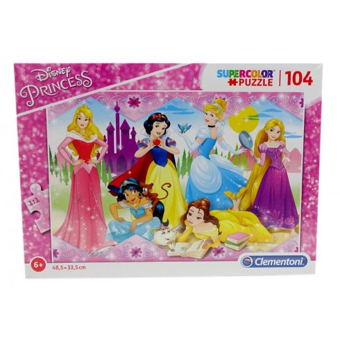 Clementoni puzzle, Disney Hercegnők - 104 db - 01316