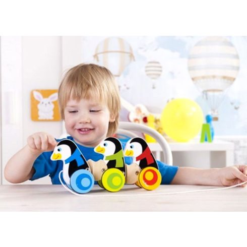 Trefl guruló pingvinek fajáték - 01317