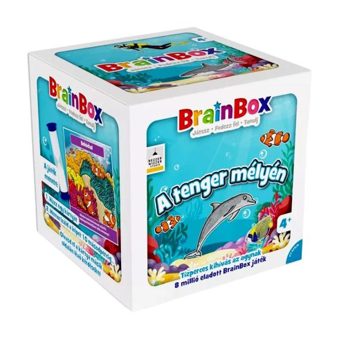 BrainBox, A tenger mélyén társasjáték, új kiadás, 01337