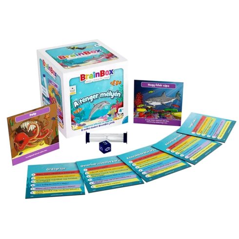 BrainBox, A tenger mélyén társasjáték, új kiadás, 01337