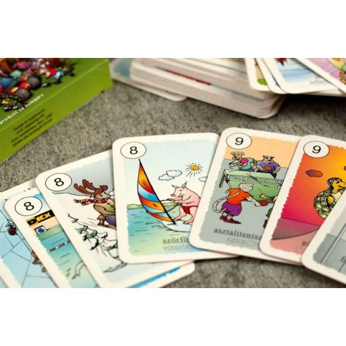 Osztókártya - készségfejlesztő játékkártya csomag - 01386