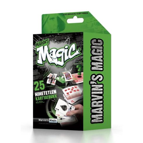 Marvin's Magic, Szemfényvesztő Mágikus játékszett, Hihetetlen Kártya Trükkök, 01395