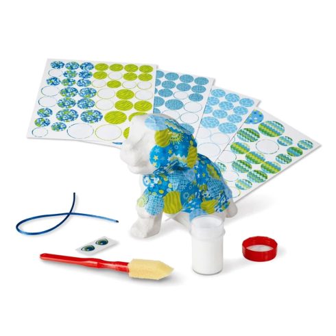 Melissa & Doug Kreatív játékszett, dekupázs kiskutya, 01399