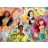   Lisciani Disney Hercegnők, 2 az 1-ben színezős puzzle, 35 x 25 cm-es, 24 darabos, 01405