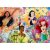 Lisciani Disney Hercegnők, 2 az 1-ben színezős puzzle, 35 x 25 cm-es, 24 darabos, 01405