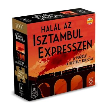   Halál az Isztambul Expresszen, 1000 darabos kirakós rejtéllyel, 01407