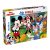 Lisciani Mickey egér, 2 az 1-ben színezős puzzle, 35 x 25 cm-es, 24 darabos, 01416