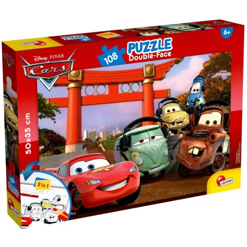 Lisciani, 2 az 1-ben Verdák 2 puzzle csomag, 108 darabos, 01423