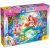 Lisciani, 2 az 1-ben Kis Hableány puzzle csomag, 108 darabos, 01425