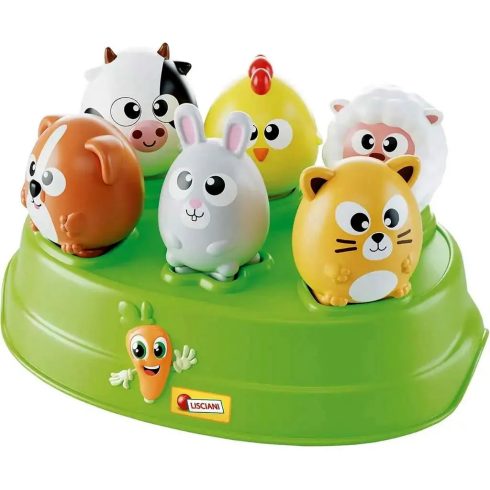 Carotina Baby, Formaillesztő farmállatos játék, 01430