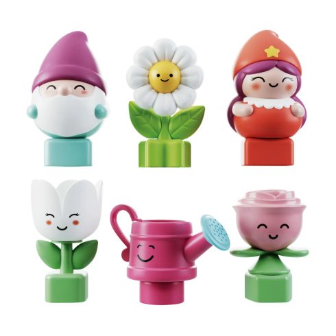 Carotina Baby, Formaillesztő játék, Törpék és Virágok, 01431