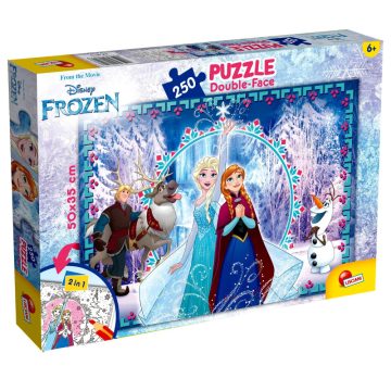   Lisciani, 2 az 1-ben Jégvarázs puzzle csomag, 250 darabos, 01434