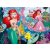 Lisciani Ariel Két Világa, 2 az 1-ben színezős eco mini puzzle, 35 x 25 cm-es, 48 darabos, 01447