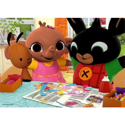 Lisciani, Bing nyuszi szórakozzunk együtt puzzle, 24 darabos, 50 x 35 cm, 01453