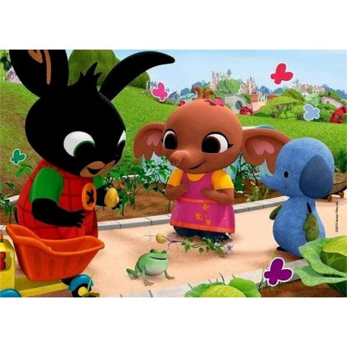 Lisciani, Bing nyuszi A Béka  puzzle, 24 darabos, 50 x 35 cm, 01454