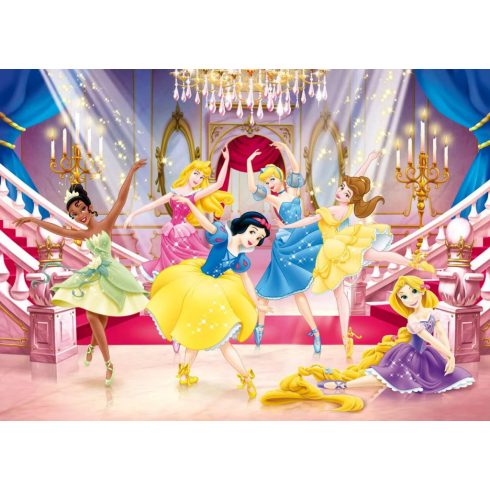 Lisciani Disney Hercegnők, 2 az 1-ben színezős puzzle, 50 x 35 cm-es, 250 darabos, 01475