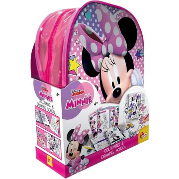   Lisciani, Minnie egér rajziskola játékszett hátizsákban, 01509