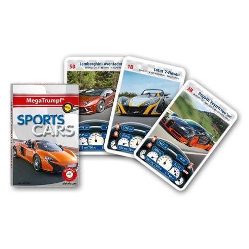 Piatnik, technikai autós kártya csomag, Sport Autók, 01549