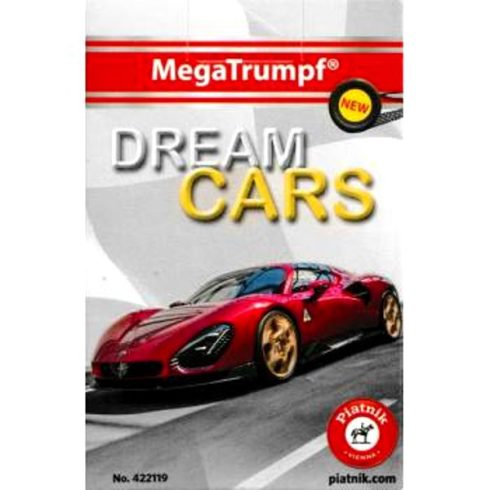 Piatnik, Technikai Autóskártya, Álom autók csomag, 01558