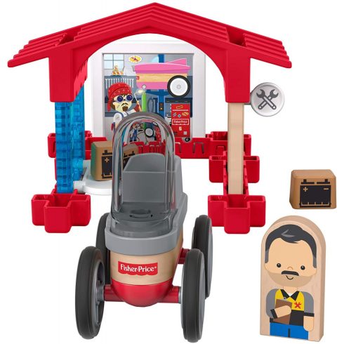 Fisher-Price Wonder Makers garázs játékszett - 01563