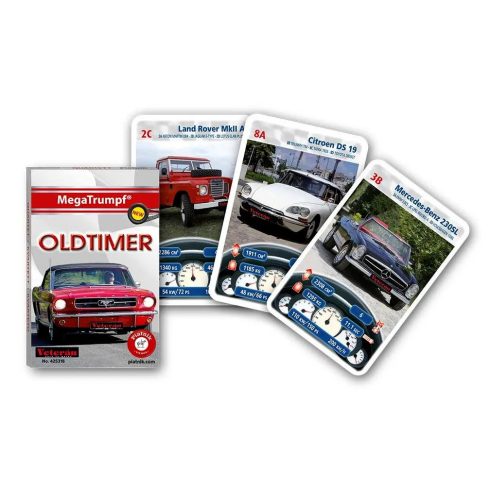 Piatnik, Technikai Autóskártya, Oldtimer autók csomag, 01576