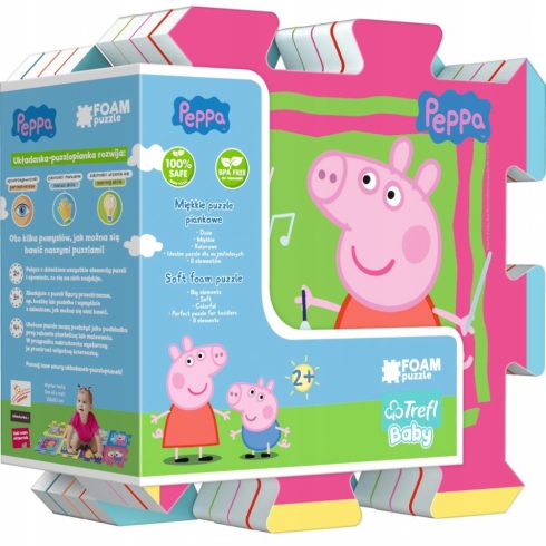 Peppa malac szivacs puzzle - Trefl - 01582