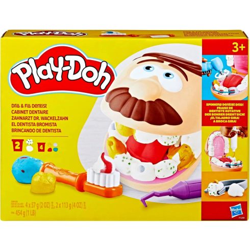 Play Doh, Drill 'n Fill, fogorvos játékszett, 01597