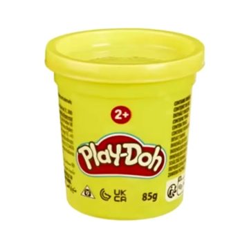 Play Doh, tégelyes gyurma, 85 gramm, sárga, 01714