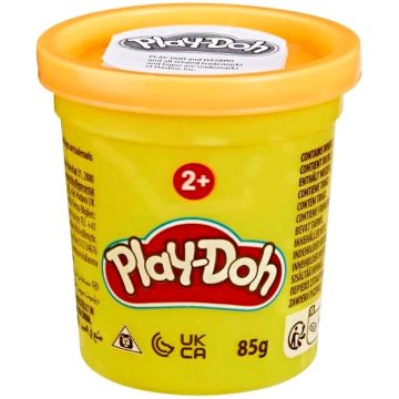 Play Doh, tégelyes gyurma, 85 gramm, narancssárga, 01717