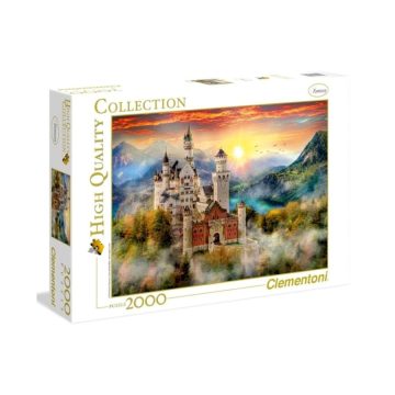 Clementoni puzzle - Neuschwanstein - 2000 darabos - 01802