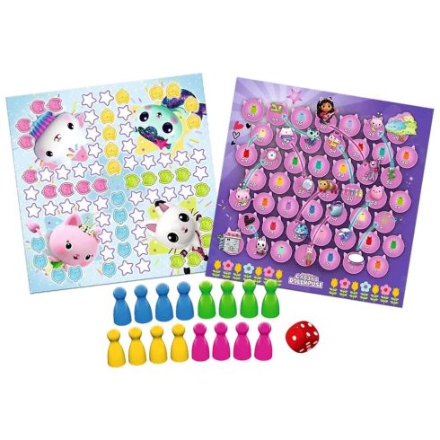 Trefl, Gabi babaháza társasjáték, 2 az 1-ben játékszett, 02002