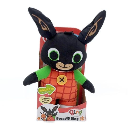 Bing nyuszi, magyarul beszélő plüss figura - 02015