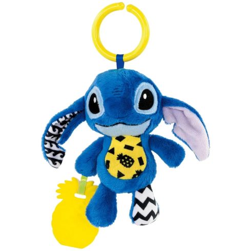 Clementoni Disney Stitch, puha csörgő bébijáték, 02022