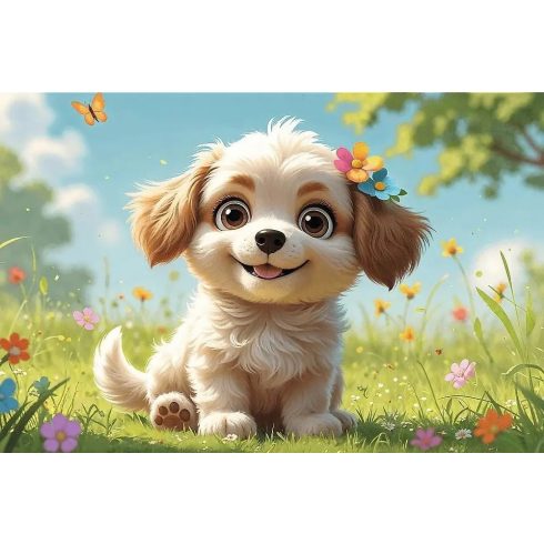 Trefl 60 puzzle, Kiskutya - 02032