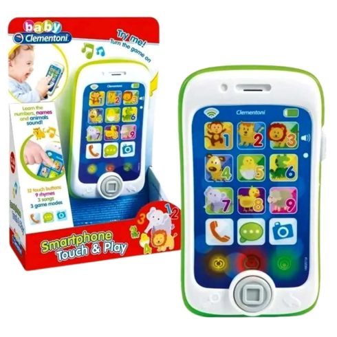 Clementoni Baby Touch & Play, interaktív okostelefon, 02073