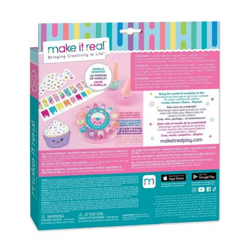 Make It Real, Cukorka körmök manikűr játékszett, 02121