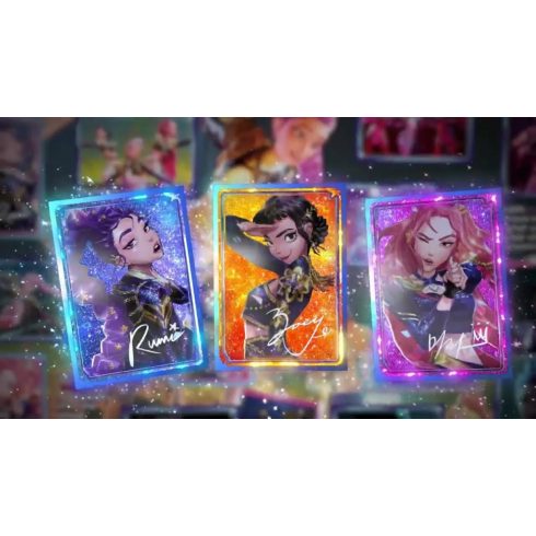 K-pop Demon Hunters, 25 darabos matrica csomag, 02213