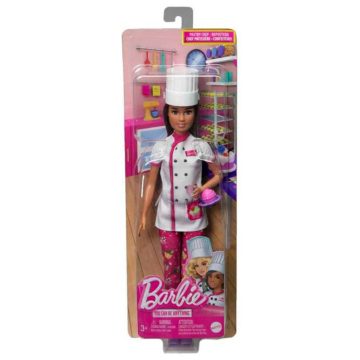 Barbie Cukrász karrierbaba játékszett, 02216